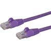 StarTech.com StarTech Cat6 Ethernet Cable 3m Purple UTP RJ45 Snagless Gigabit Patch Cord