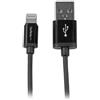 StarTech.com StarTech Lightning 8-Pin to USB Cable 1m Black for Apple iPhone iPad iPod
