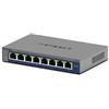 NETGEAR GS108Ev4 Unmanaged 8-Port L2/L3 Gigabit Ethernet Switch 10/100/1000 Gray