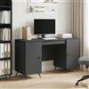 vidaXL Scrivania con lo scaffale con porta Legno ingegnerizzato Set di Mobili vidaXL