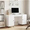 vidaXL Scrivania con lo scaffale con porta Legno ingegnerizzato Set di Mobili vidaXL