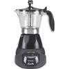 BEPER BC.040N Caffettiera Elettrica- Moka elettrica, Capacità 3 tazze, Riduttore