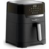 Moulinex Easy Fry & Grill, Friggitrice ad Aria 2 in 1, 4,6 Litri/1Kg, Acciaio in