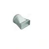 FIRST Tubo per cappa rettangolare giunto orizzontale tondo/quadro FIRST 120x60 d.100