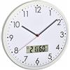 TFA Dostmann - Orologio analogico da parete con termometro digitale e igrometro