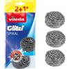 Vileda 3x Spugna in Acciaio Spugna abrasiva Inox Vileda
