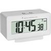 TFA Dostmann 60.2544 - Sveglia digitale con temperatura ambiente, radio, giorno