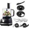TopStrong Robot da Cucina, 800W Robot da Cucina Multifunzione, 2L Food Processor