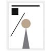 Liv Corday Frame + Print, Multi-Color, Small