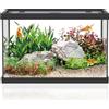 Aqpet Acquario One Mini In Vetro Accessoriato Completo 20 Litri Nero Accessorio