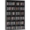 HOMCOM Mobile Libreria Porta CD con 24 Scompartimenti Regolabili