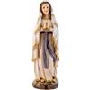 DRW Statuetta vergine di Lourdes in resina dipinta a mano 30 cm