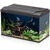 Aqpet Acquario Acqua Dolce Simply Led 60 Completo Di Accessori Filtro 59x30x39