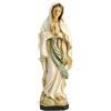 DRW Statuetta vergine di Lourdes in resina dipinta a mano 31 cm