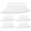 Relaxdays Set da 50 Grucce, Asta per Pantaloni, Gonne, Camicie, Giacche, Gancio