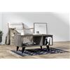 Hanah Home Clara-Antrachite, melammina, Grigio, Taglia Unica