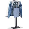 Relaxdays Servomuto con Porta Pantaloni e Asta Appendiabiti, Indossatore da Came