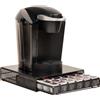Mind Reader Cassetto per cialde di caffè monodose, capacità 36 cialde, organizer