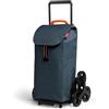 Gimi Tris, Carrello Portaspesa Per Salire Le Scale, Capienza Da 52 L, 6 Ruote, S