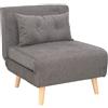 Avanti Trendstore Divano letto SCANDALE in microfibra con cuscino. LAP ca. 76,5x84x81 cm
