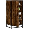 vidaXL Scarpiera Rovere Fumo 48x38x97,5 cm in Legno Multistrato vidaXL