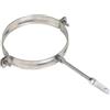 Europrofil Collare Staffa di Fissaggio Acciaio Inox per tubi canna fumaria 80 / 300 mm