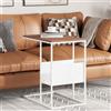 vidaXL Tavolino in Legno Multistrato Arredamento 55x36x59,5 cm Colori Diversi vidaXL