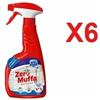 AIR MAX 6 PEZZI ANTIMUFFA SPRAY AIR MAX ZERO MUFFA ESTERNI & INTERNI FLACONE SPRAY 500ml
