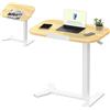 FLEXISPOT Tavolo con vassoio girevole regolabile in altezza H5M-6040-EU, acero/bianco - N