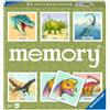 Ravensburger - Memory Dinosauri, 64 Tessere, Gioco Da Tavolo, 3+ Anni, 20924