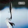 8 esche da pesca morbide e pratiche Wiggle Worm per regalo di trota Crappie