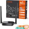 Tenda Router 4G LTE Cat4 Wireless N300Mbps Wifi Modem Con SIM, Ricarica Con Power Bank