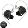 Yinyoo KZ ZS12 PRO X Cuffie con Filo,1DD 5BA In ear Monitor,4 interruttori di si