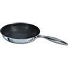 Circulon SteelShield C Series - Padella in acciaio inox da 22 cm, a induzione, con antiaderente ibrido, lavabile in lavastoviglie