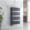 EMKE Scaldasalviette da bagno, 1041 x 600 mm, scaldasalviette, porta asciugamani, scaldasalviette, scaldasalviette, scaldasalviette, scaldasalviette, colore: antracite, 670 W