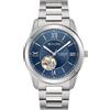 Bulova Orologio Bulova Uomo Automatic Open Heart in Acciaio 96A281
