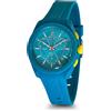 Zzero Orologio Uomo Zzero Cronografo Sun Moon Tachymetre Cinturino Silicone 10 Colori
