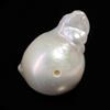Senza marchio Arcobaleno Moonlight White 14,60x14,35x9,90 mm barocco "Panay" Keshi Pearl fo...