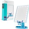 Disney Stitch LED Specchio da Tavolo con Vassoio Portaoggetti - Regalo Donna (Bl