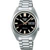Seiko Orologio Seiko Sport 5 Nero Riedizione SNXS SRPK89K1 Acciaio 37mm Automatico