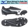 Mizuno Scarpa da rugby Mizuno Waitangi Pro nera Galaxy argento R1GA260001 taglia uomo