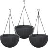 Keter 3 vasi da appendere Keter Sphere Planter antracite