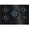 Electrolux Piano Cottura Gas EGG75372K Serie 600 Gas on Glass 75 cm da Incasso 5 Fuochi