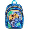 SEVEN SJ GANG STYLE JAM GANG Zaino Scuola Advanced JOYFUL PINS BOY, Blu, 29L, Doppio