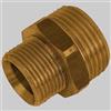 MADE IN ITALY NIPLES RIDOTTO OTTONE GIALLO - 2"1/2 x 2"