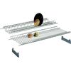 MACA MENSOLA COLAPIATTI ACCIAIO CROM C/SUPP 76 CM- 6,0 coppie