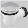 CGS PILETTA PER PIATTO DOCCIA Ø 60 CON TAPPO ABS CROMATO - 40x 1"1/2