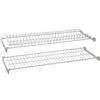 MACA MENSOLA COLAPIATTI ACCIAIO PLAST C/SUPP 76 CM- 6,0 coppie