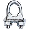 CARCANO MORSETTO P/FUNE ACCIAIO D 8 MM EXPORT**- 50,0 pz