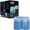 BRAUN Cartucce Clean & Renew per Rasoio Serie 3 5 7 5301 5302 5648 FREEGLIDER